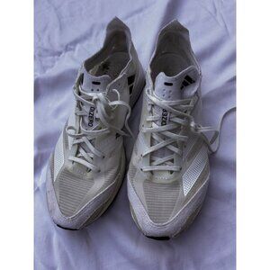 Adidas Adizero Adios 7 Shoes Mens Size 8 White Lightweight Lightstrike Pro